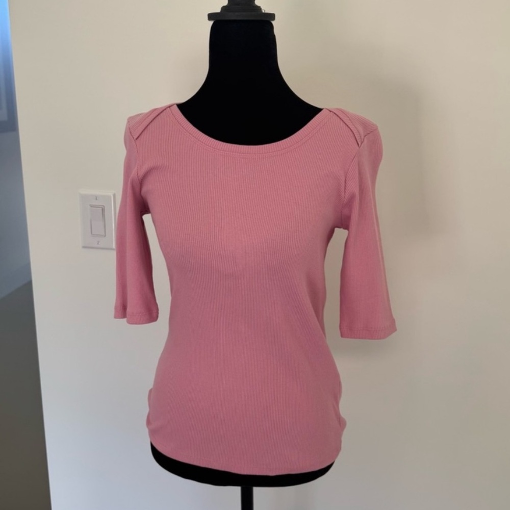Sundance Soft Pink Short Sleeve Top